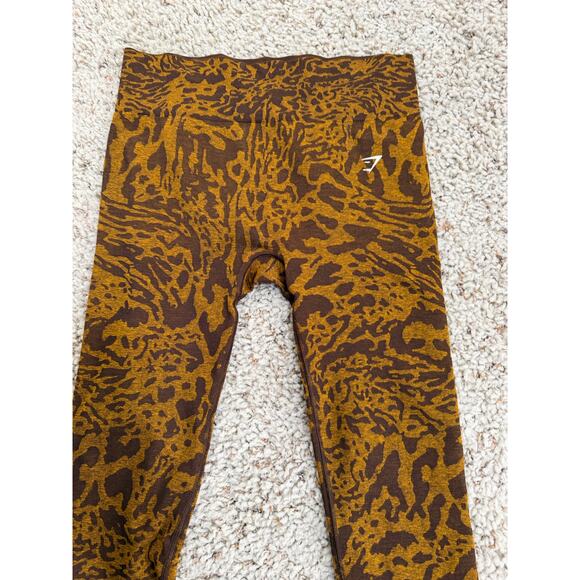 Gymshark Womens Animal Print Legging XL - Picture 11 of 14